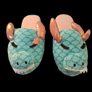 Women's Dragon Slippers, Size (8-10) L/XL, Excellent Condition
